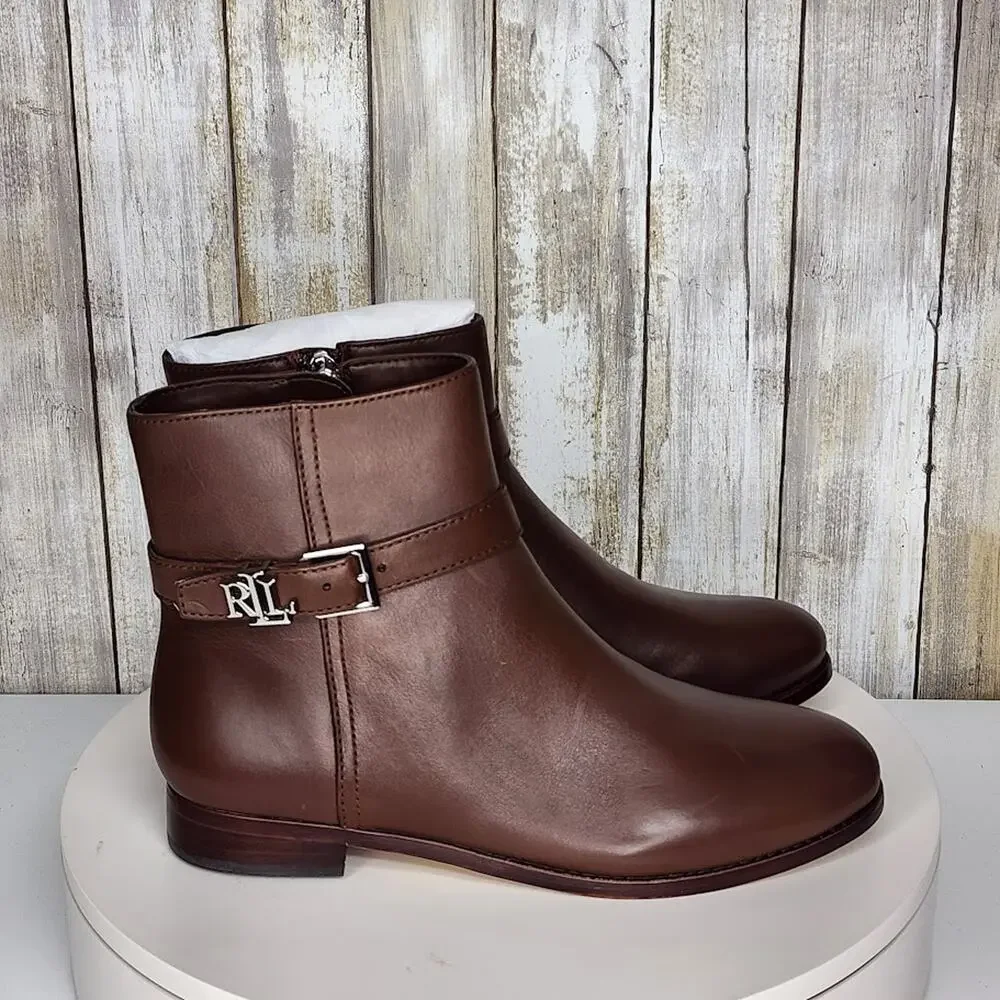 New - Lauren Ralph Lauren Women's Brooke Casual Booties - Size 6 B - Picture 2 of 10